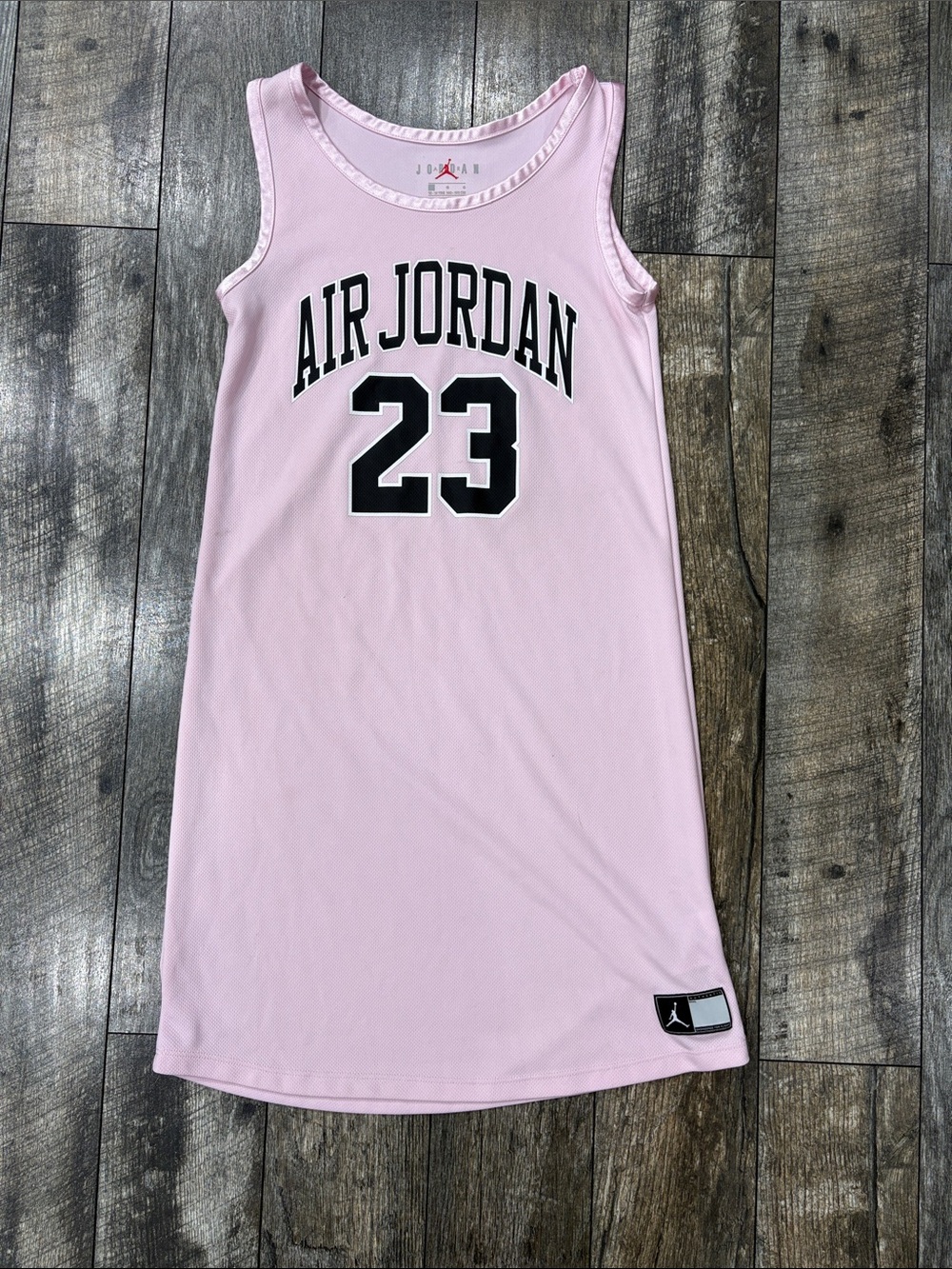 Jordan Pink 'Air Jordan 23' Tank Dress